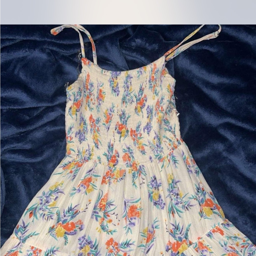 Floral Spaghetti Strap Dress/romper